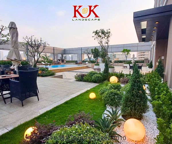 Quy trình thiết kế thi công sân vườn