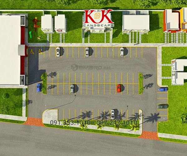 cảnh quan nhà máy