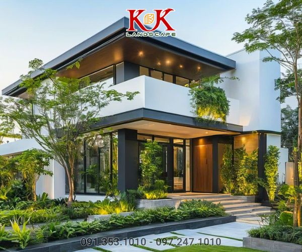 Sân vườn hiện đại