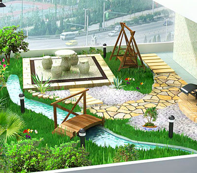 THIẾT KẾ VÀ THI CÔNG VƯỜN XANH TRÊN MÁI ĐẸP VÀ AN TOÀN